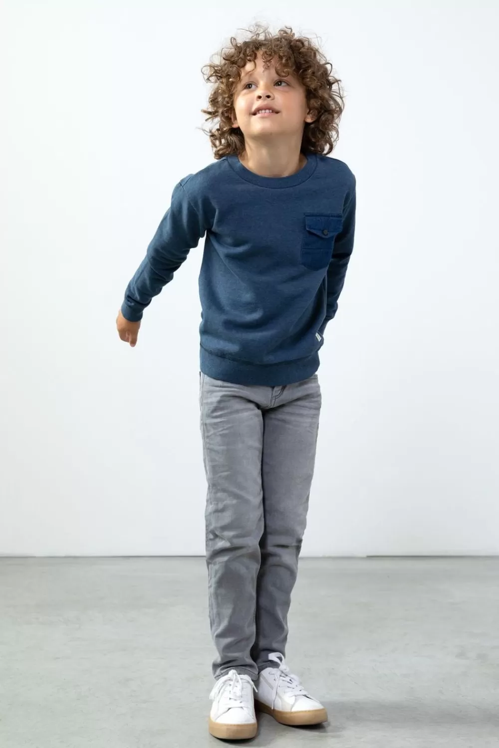 Kids Sissy-Boy Broeken>Grijze Jog Jeans
