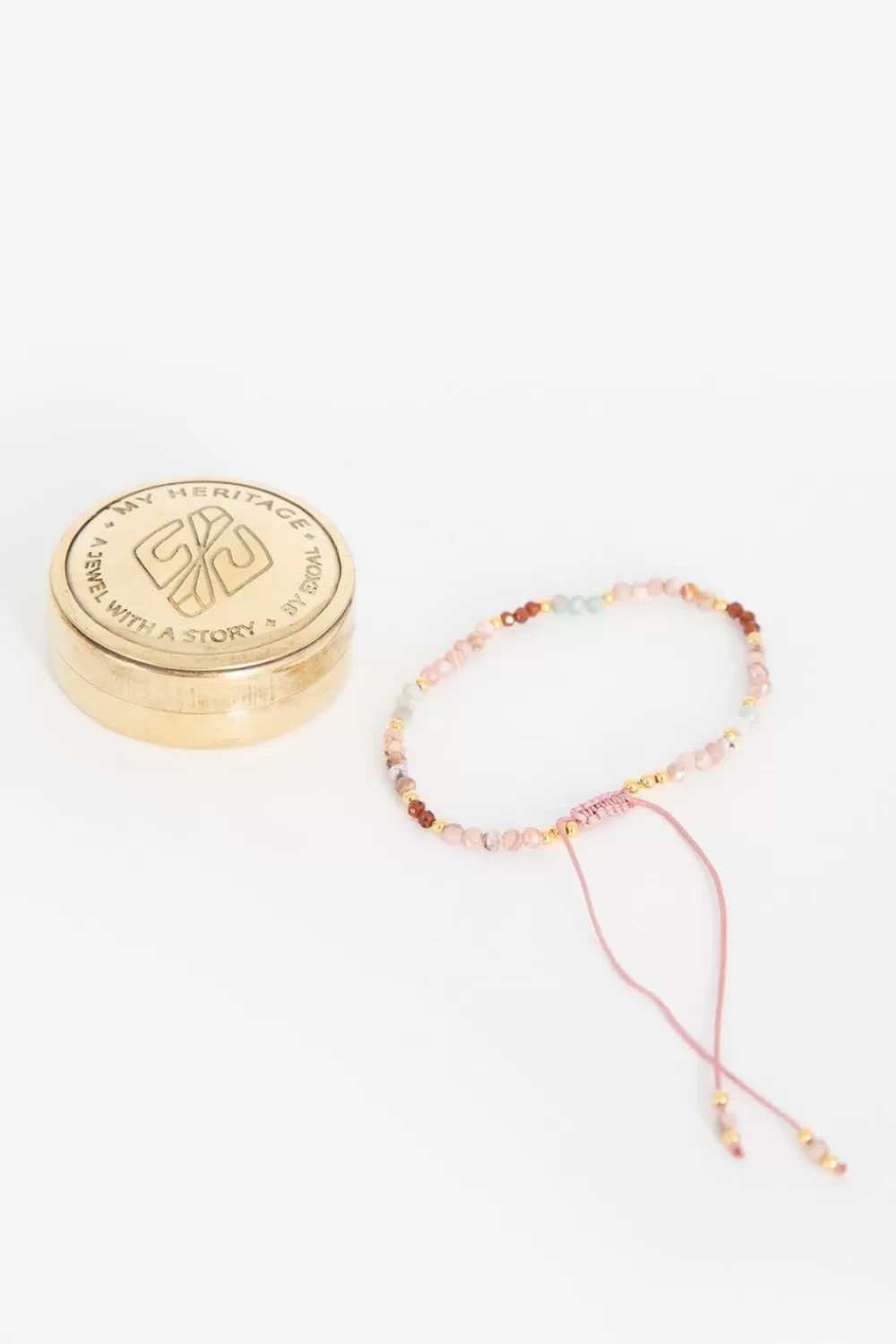 Dames Muja Juma Sieraden>My Heritage Armband Pink Opal
